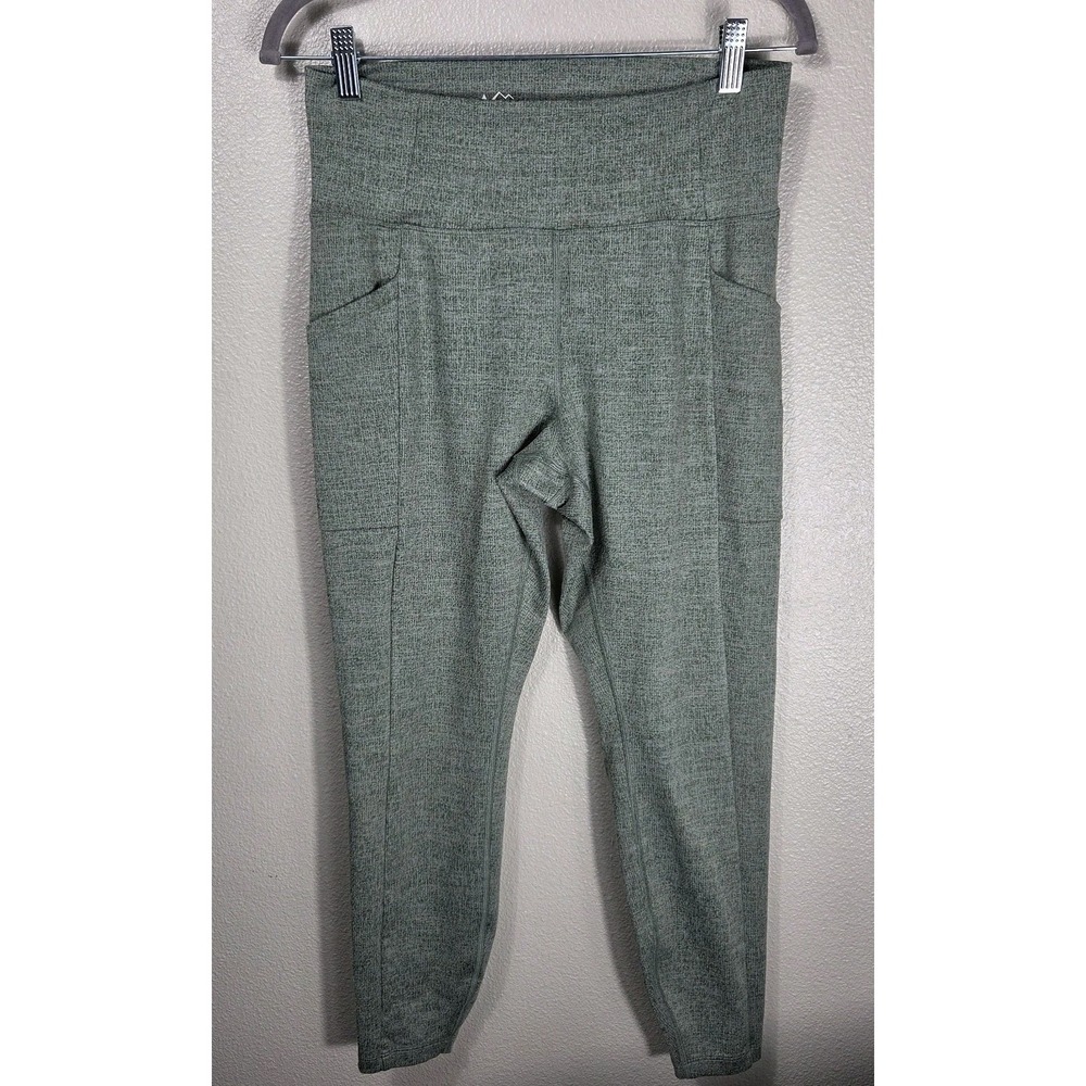 REI Co-Op Leggings Womens Large Side Pockets Yoga Gym Hike Athleisure High Waist